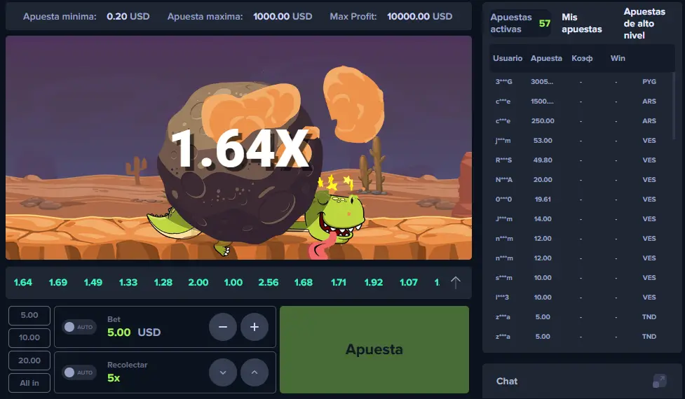 Dino Casino en España.